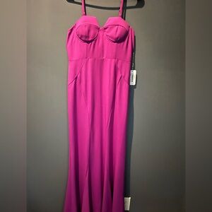 Gorgeous magenta gown. Sienna Maxi by L’atiste by Amy. Removable straps.